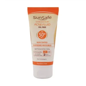 فلوئید ضد آفتاب فاقد چربی SPF50 سان سیف 50 میلی لیتر