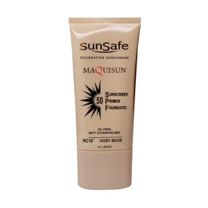 کرم پودر پرایمری SPF50 مکی سان سان سیف 40 میلی لیتر